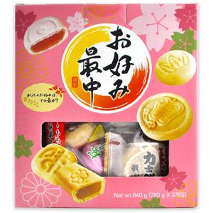 코스트코 오코노미 모나카 840g (280g x 3봉지) 5가지맛 과자