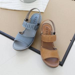 제이슈 / 제이슈 GISSE수제화 양가죽 라티온 통굽 샌들 6cm