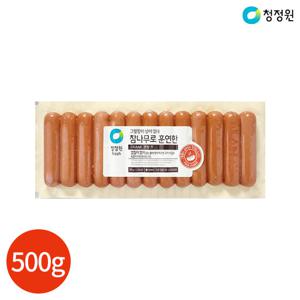 청정원 참나무로 훈연한 프랑크 500g
