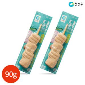 청정원 닭가슴살 오리지널 한입꼬치 80g x 10개
