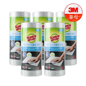 [3M]빨아쓰는 다용도 행주 40+20매 5개