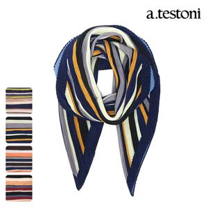 [아테스토니]아테스토니 스트라이프플리츠 스카프 HMGTW10088