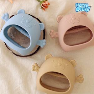 해피플레이 라이온 치발기 3종 국민 아기 신생아 실리콘 손목