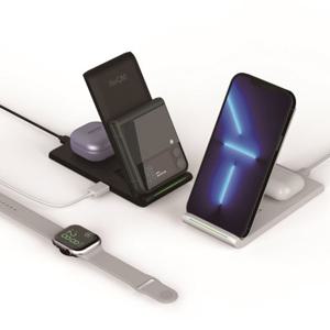 핸드폰 무선충전기 거치대 충전패드 2코일 QWC-T2505