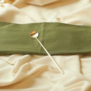 놋향 방짜유기 롱 티스푼 머들러 바스푼 커트러리