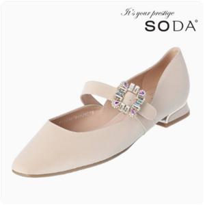 소다 여성 메리제인 플랫슈즈 ALS206 TW31