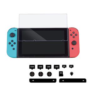 Skydigital X DOBE 닌텐도 스위치 먼지방지마개 및 강화유리필름