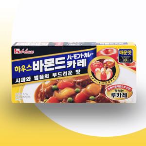 [본타몰] 하우스 바몬드 카레 매운맛 230g 일본 고형 카레 커리