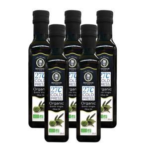 브로슈낭 유기농 냉압착 엑스트라버진 올리브오일 250ml x 5병