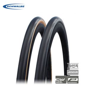 슈발베 2023 미니벨로 타이어 슈발베원 튜브타입 와이어 20인치
