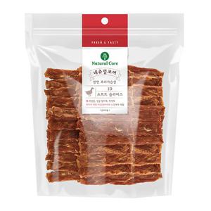 네츄럴코어 오리소프트슬라이스 400g 대용량 애견간식