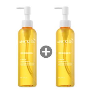 맥클린 제로 클렌징 오일 200ml 2개입