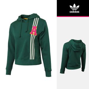 아디다스 우먼스 오리지널 스몰로고 후드긴팔(IC5230)