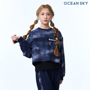 [오션스카이] 여아 타이다이 레이어드 티셔츠-CAJG5155B04