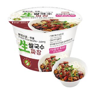 한국면가 생 쌀국수 짜장 290g x12 글루텐프리/노 튀김/노 건조