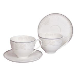 [한국도자기]본차이나 명품 2인 커피잔 세트 2(4)p
