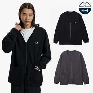 [프레드페리] 집스루 V넥 가디건 2종택1 AFPM2231914