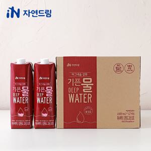 자연드림 마그네슘강화 기픈물 1,000ml x (12개입)