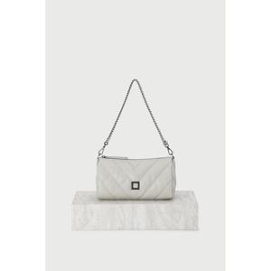 [루즈앤라운지] 크림 꼬모 퀼팅 베럴백( RA2C9ABG064)