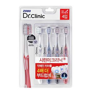[애경]애경 2080 닥터크리닉 시린이 칫솔 4입
