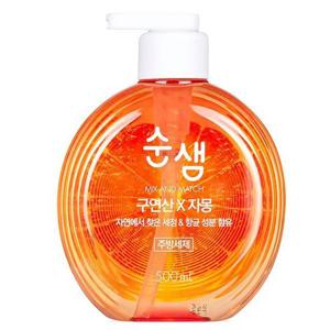[애경]애경 순샘 구연산 자몽 500ml 용기 주방세제