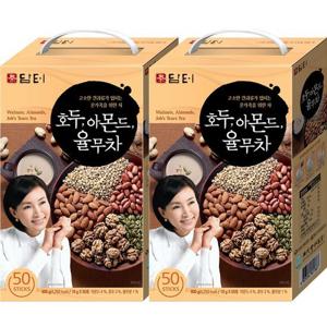 [마트인코리아_MIK]담터 호두 아몬드 율무차 50T x 2개