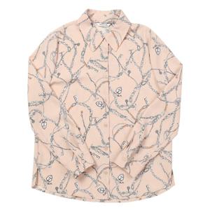 [쉬즈미스]체인 패턴프린트 셔츠 SWWSTN11020