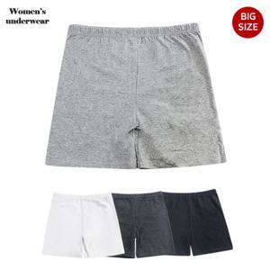 [블루핀, 좋은느낌] 빅사이즈 면스판 베이직 여성 3부 속바지