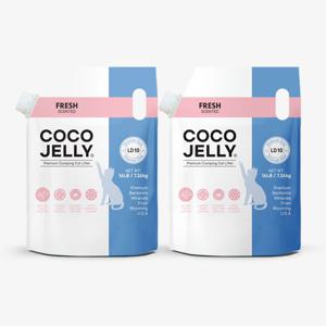 코코젤리 고양이모래 벤토나이트 프레쉬 유향 LD10-2개