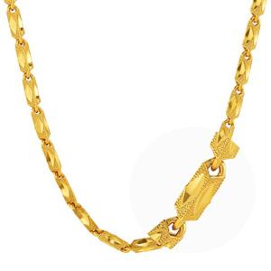 [한국금다이아몬드] 남자 순금 목걸이 다이아 샌딩 24K 37.5g 18K장식