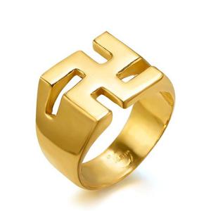 [한국금다이아몬드] 남자 순금 반지 만자 24K 11.25g 애끼 검지 중지