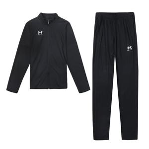 언더아머 챌린저 K 여성 트레이닝복세트 츄리닝 러닝복 블랙 1372609-001