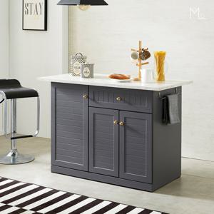 [모로] 발리 1200 아일랜드식탁 수납 홈바테이블 조리대 렌지대