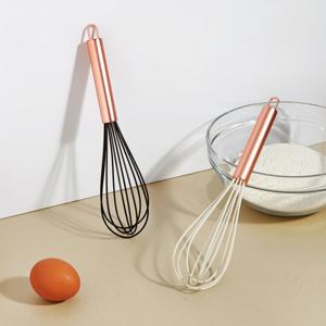 [리빙라이크]피유코 로즈골드 모노실리콘 거품기(2color)