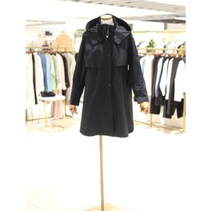 [현대백화점 도호] DX2SA110 후드넥 집업 트렌치 코트