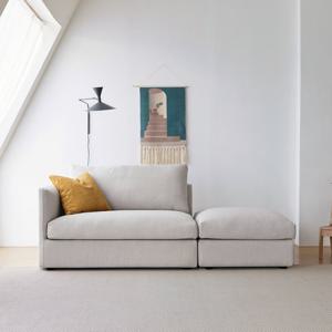 [버즈가구] 유스 2인+스툴 아쿠아케어 패브릭소파 [AK53]