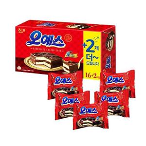 무료배송 해태 오예스 18봉지 x 1각 박스안심포장