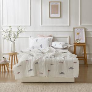 시즌오프 특가 리진 아쿠아 시어서커 여름차렵이불 싱글 (150X200cm)