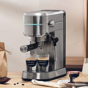 위즈웰 4in1 아이언 커피머신 20Bar 가정용 반자동 에스프레소 메이커 캡슐 바텀리스 WC5418