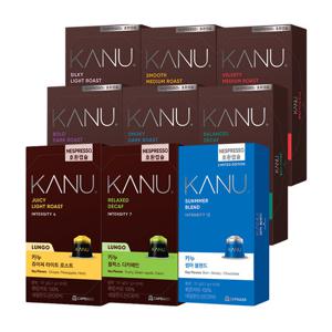 카누 네스프레소 호환 캡슐커피 골라담기 80캡슐