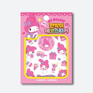 산리오 마이멜로디 판박이 데코스티커 마스크판박이스티커, [아