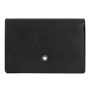 아르떼스 몽블랑 플랩 명함지갑 130084 블랙