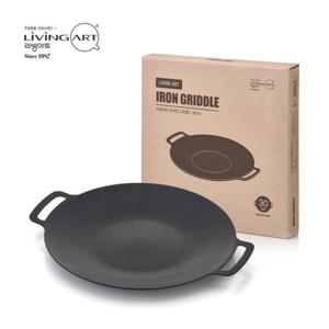 리빙아트 IH 아이언 그리들 (30cm)