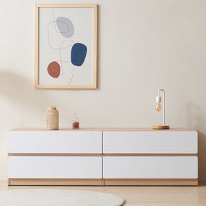 스코나 디스트 1600 2단 서랍 거실장 티비다이 TV장