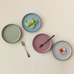 까사무띠 레아 심플원형 플레이트 14.5cm 4colors 2P
