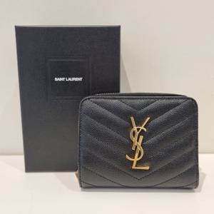 [생로랑][롯데탑스]668288BOW01금장 집어라운드