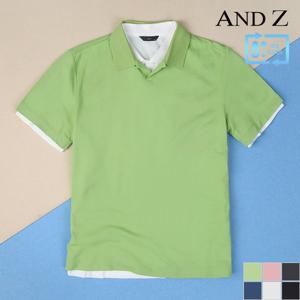 [앤드지] 에어로쿨 슬릿넥 카라티 (BZB2TT1104)