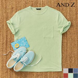 [앤드지] 하이브리드 린넨 포켓 반팔 티셔츠 (BZA2TR1101)