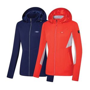 [콜핑]LD08 여성 봄 후드탈부탁 메쉬안감 절개배색 등산 방풍자켓 KSJ0640W