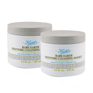 키엘 레어 어스 딥 포어 클렌징 마스크 125ml 2개